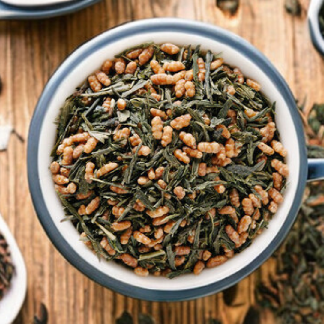 Genmaicha | Green Tea with Toasted Brown Rice