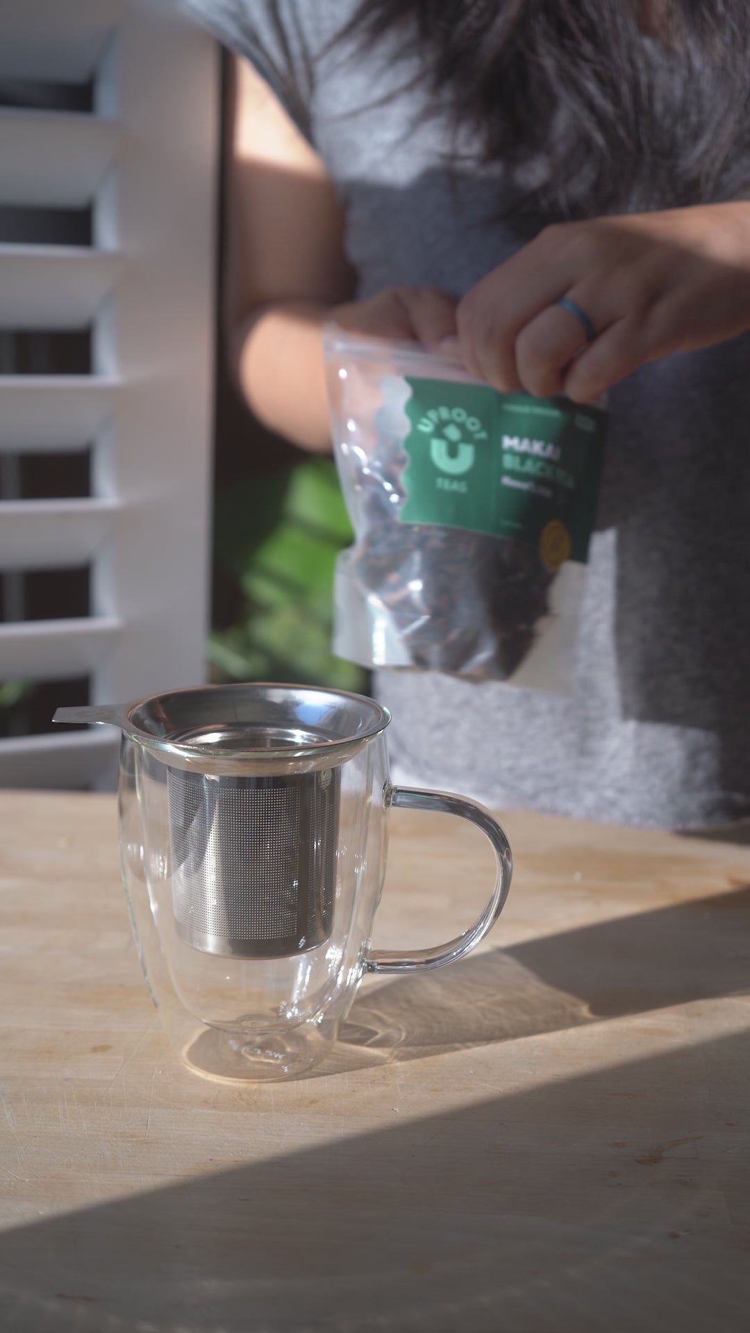 Reusable Tea Infuser Strainer Basket – Uproot Teas